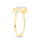 Heart of Love Diamond Ring Side View from Splendid Jewellery