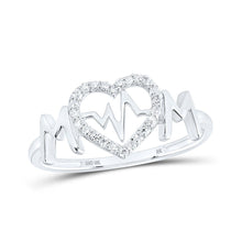 Load image into Gallery viewer, Heartbeat of Love Diamond Ring - Splendid Jewellery