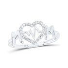 Heartbeat of Love Diamond Ring - Splendid Jewellery