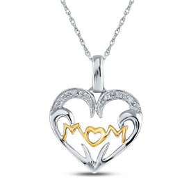 Heartfelt Love Diamond Pendant - Splendid Jewellery