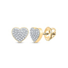 Heart's Brilliance Diamond Earrings - Splendid Jewellery
