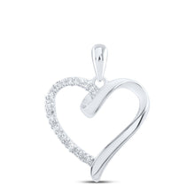 Load image into Gallery viewer, Heart's Desire Diamond Pendant - Splendid Jewellery