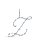 Luminous Diamond Monogram Pendant - Splendid Jewellery