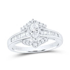 Marquise Majesty Diamond Solitaire Wedding Ring - Splendid Jewellery