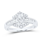 Marquise Majesty Diamond Solitaire Wedding Ring - Splendid Jewellery