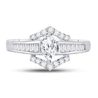 Marquise Majesty Diamond Solitaire Wedding Ring - Splendid Jewellery