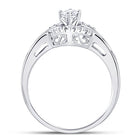 Marquise Majesty Diamond Solitaire Wedding Ring Side View from Splendid Jewellery