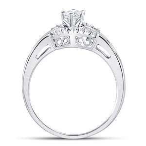 Marquise Majesty Diamond Solitaire Wedding Ring - Splendid Jewellery