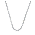 10kt Yellow Gold Baguette Diamond Link Chain Necklace - 9 Cttw Top view from the 10Kt Yellow Gold Mens Round Diamond 22 Inch Link Chain Necklace 8 3 8 Cttwpin218042 collection by Splendid Jewellery