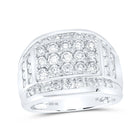 10kt White Gold Men's Round Diamond Band Ring - 3 Cttw | Splendid Jewellery - Alternate view 1 from Splendid Jewellery