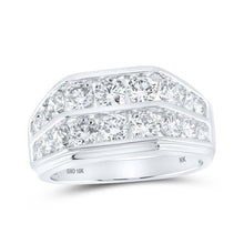 Load image into Gallery viewer, 10kt White Gold Diamond Men&#39;s Band Ring - 3 Cttw | Splendid Jewellery - Alternate view 1 from Splendid Jewellery
