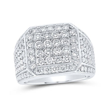 Load image into Gallery viewer, Diamond Majesty Men's Ring - Top View