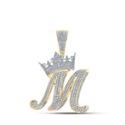 Men's Royal Crown Diamond Pendant - Splendid Jewellery