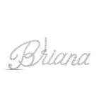 Mesmerizing Brilliance: 10kt Yellow Gold Womens Round Diamond Initial & Letter Pendant 1 Cttw - Splendid Jewellery