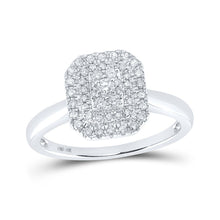 Load image into Gallery viewer, Mesmerizing Brilliance Diamond Cluster Ring - Splendid Jewellery