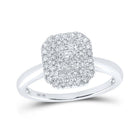 Mesmerizing Brilliance Diamond Cluster Ring - Splendid Jewellery
