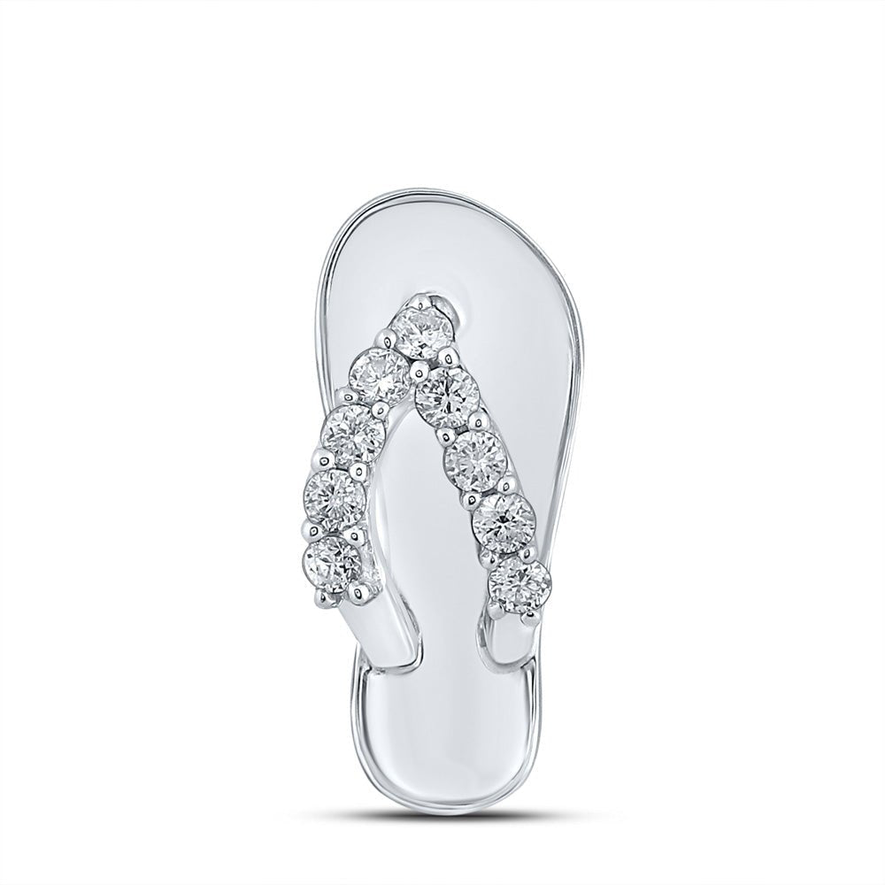 Oceanic Sparkle Diamond Pendant - Splendid Jewellery