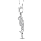 Oceanic Splendor Diamond Pendant  Side View 2 from Splendid Jewellery