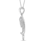 Oceanic Splendor Diamond Pendant  Side View from Splendid Jewellery
