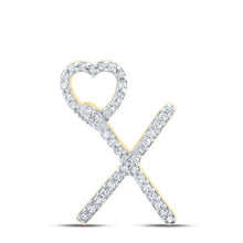 Load image into Gallery viewer, Personalized Diamond Initial &amp; Letter Pendant - Splendid Jewellery