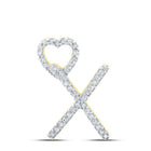 Personalized Diamond Initial & Letter Pendant - Splendid Jewellery