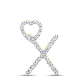 Personalized Diamond Initial & Letter Pendant - Splendid Jewellery