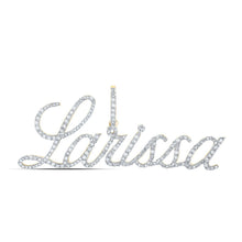 Load image into Gallery viewer, Personalized Diamond Initial Pendant in 10kt Yellow Gold - A Stunning Symbol of Elegance and Individuality - Splendid Jewellery