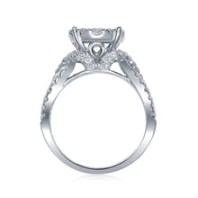 Load image into Gallery viewer, Princess Brilliance 2 Carat Diamond Wedding Ring Band Set - Splendid Jewellery