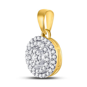 Radiant Aura Diamond Cluster Pendant - Splendid Jewellery