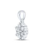Radiant Blooms Diamond Pendant - Splendid Jewellery
