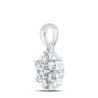Radiant Blooms Diamond Pendant - Splendid Jewellery