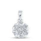 Radiant Blooms Diamond Pendant - Splendid Jewellery