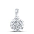 Radiant Blooms Diamond Pendant - Splendid Jewellery
