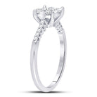 Radiant Blossom Diamond Cluster Ring - Splendid Jewellery