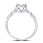 Radiant Blossom Diamond Cluster Ring - Splendid Jewellery