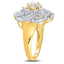 Load image into Gallery viewer, Radiant Blossom Diamond Fashion Ring - Splendid Jewellery