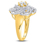 Radiant Blossom Diamond Fashion Ring product Side View 2 from Splendid Jewellery