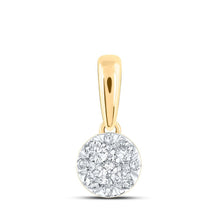 Load image into Gallery viewer, Radiant Blossom Diamond Pendant - Splendid Jewellery