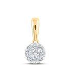 Radiant Blossom Diamond Pendant - Splendid Jewellery