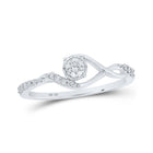 Radiant Brilliance 10kt White Gold Diamond Solitaire Fashion Ring - Splendid Jewellery
