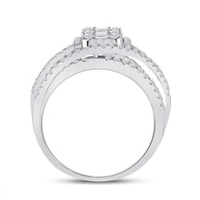 Load image into Gallery viewer, Radiant Brilliance 14kt White Gold Baguette Diamond Fashion Ring - Splendid Jewellery