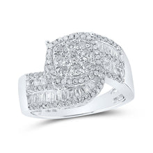 Load image into Gallery viewer, Radiant Brilliance Diamond Cluster Ring - Splendid Jewellery