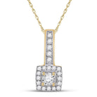 Radiant Brilliance Diamond Pendant - Splendid Jewellery
