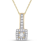 Radiant Brilliance Diamond Pendant - Splendid Jewellery