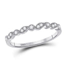 Radiant Brilliance Diamond Stackable Band - Splendid Jewellery
