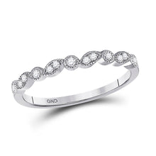 Load image into Gallery viewer, Radiant Brilliance Diamond Stackable Band - Splendid Jewellery