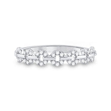 Load image into Gallery viewer, Radiant Brilliance Diamond Stackable Band - Second Side View