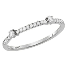 Load image into Gallery viewer, Radiant Brilliance Diamond Stackable Band Ring - Splendid Jewellery
