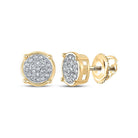 Radiant Circle of Brilliance Earrings - Splendid Jewellery
