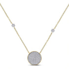 Radiant Circle of Brilliance Necklace - Splendid Jewellery